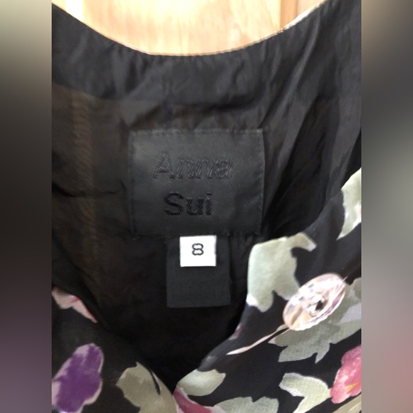 Anna Sui floral spring/summer dress. - Picture 3 of 8